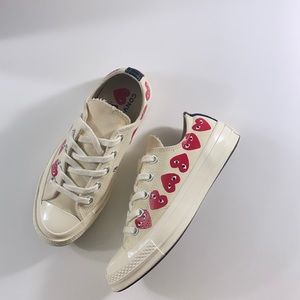 Comme des garcons converse sneakers